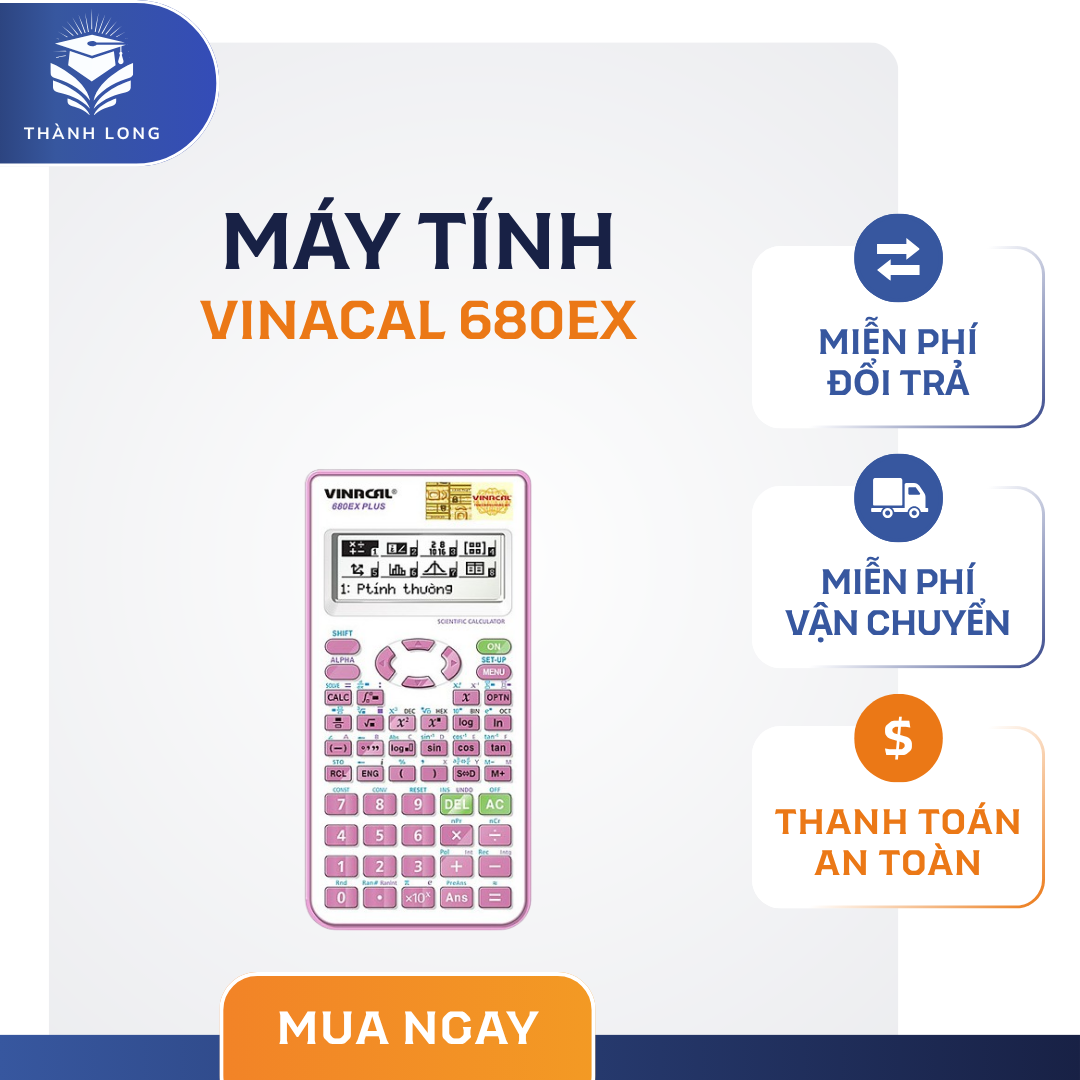 Máy tính Vinacal 680EX